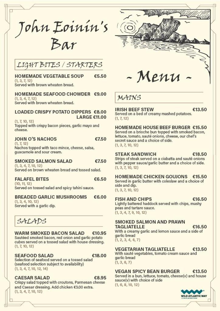קלנקולומבקיל John Eoinin'S Bar And Accommodation מראה חיצוני תמונה